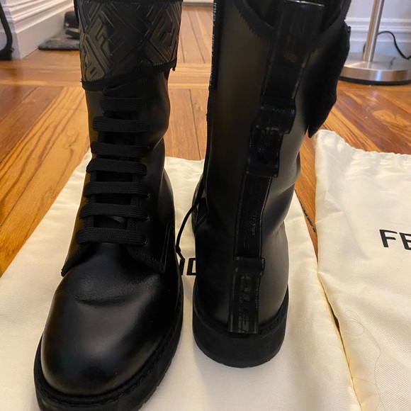 Fendi Biker Boots - Picture 2 of 7